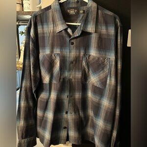 RRL Camp Shirt Like New XL!